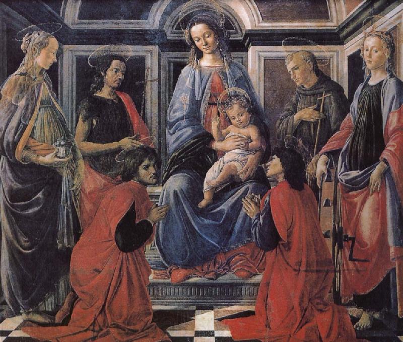 Sandro Botticelli Son with the people of Our Lady of Latter-day Saints